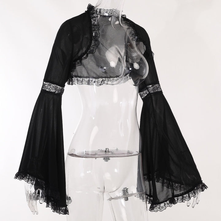 GOTHIC CROSS STRAP LONG DRESS / LG1557