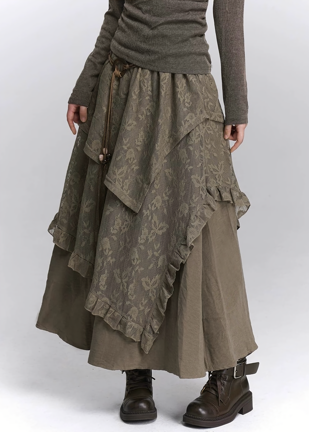 TWILIGHT LACE LAYERED SKIRT / LG1438 – EU4RIA