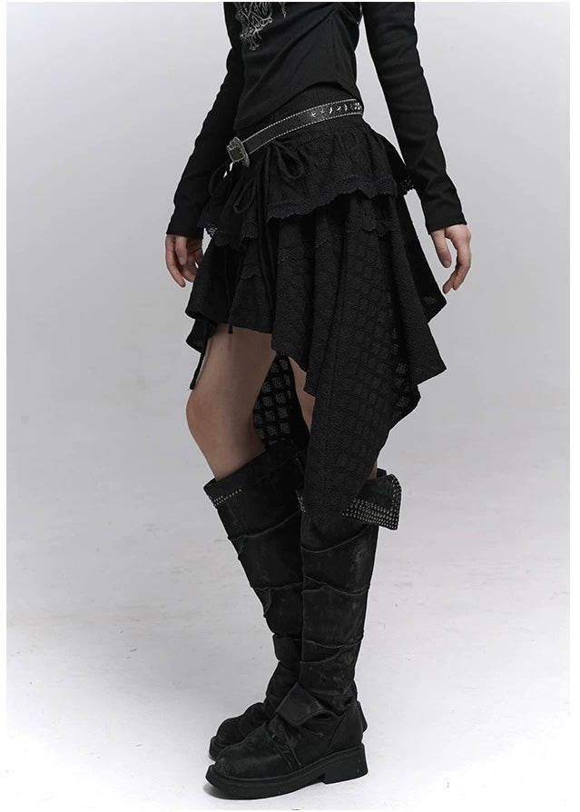 Star Studded Gothic Belt / a1126