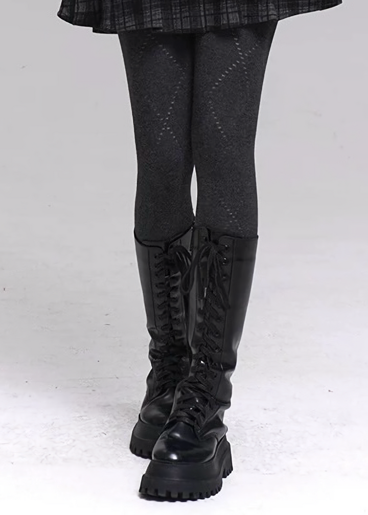 SHADOW PLATFORM LONG BOOTS / V1160