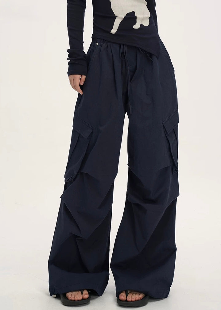 WIDE CARGO PANTS / LG1392