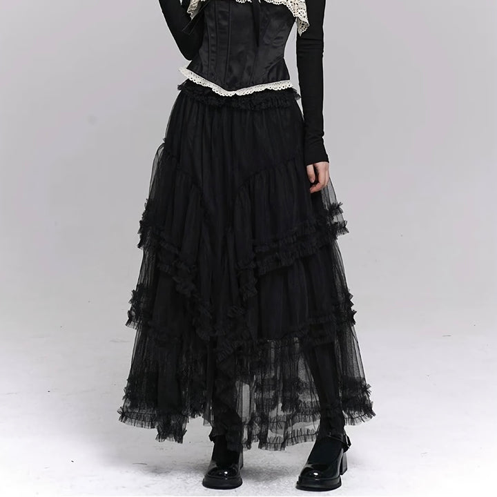 Gothic Mary Jane Pumps / V1161