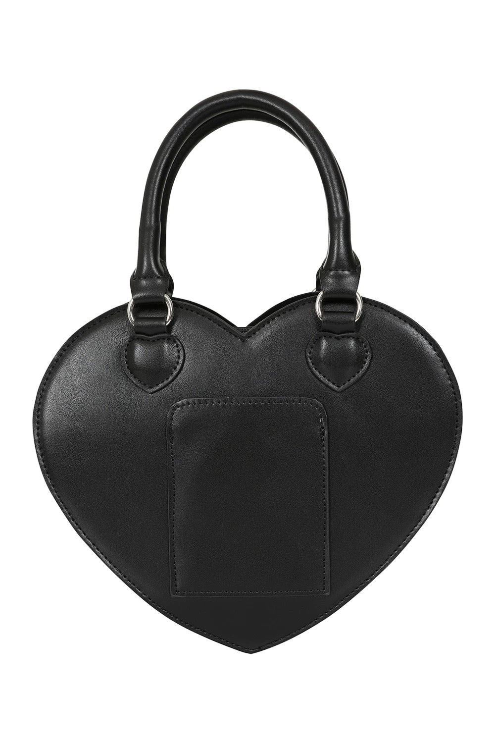 heart shaped ribbon strap bag / b1113