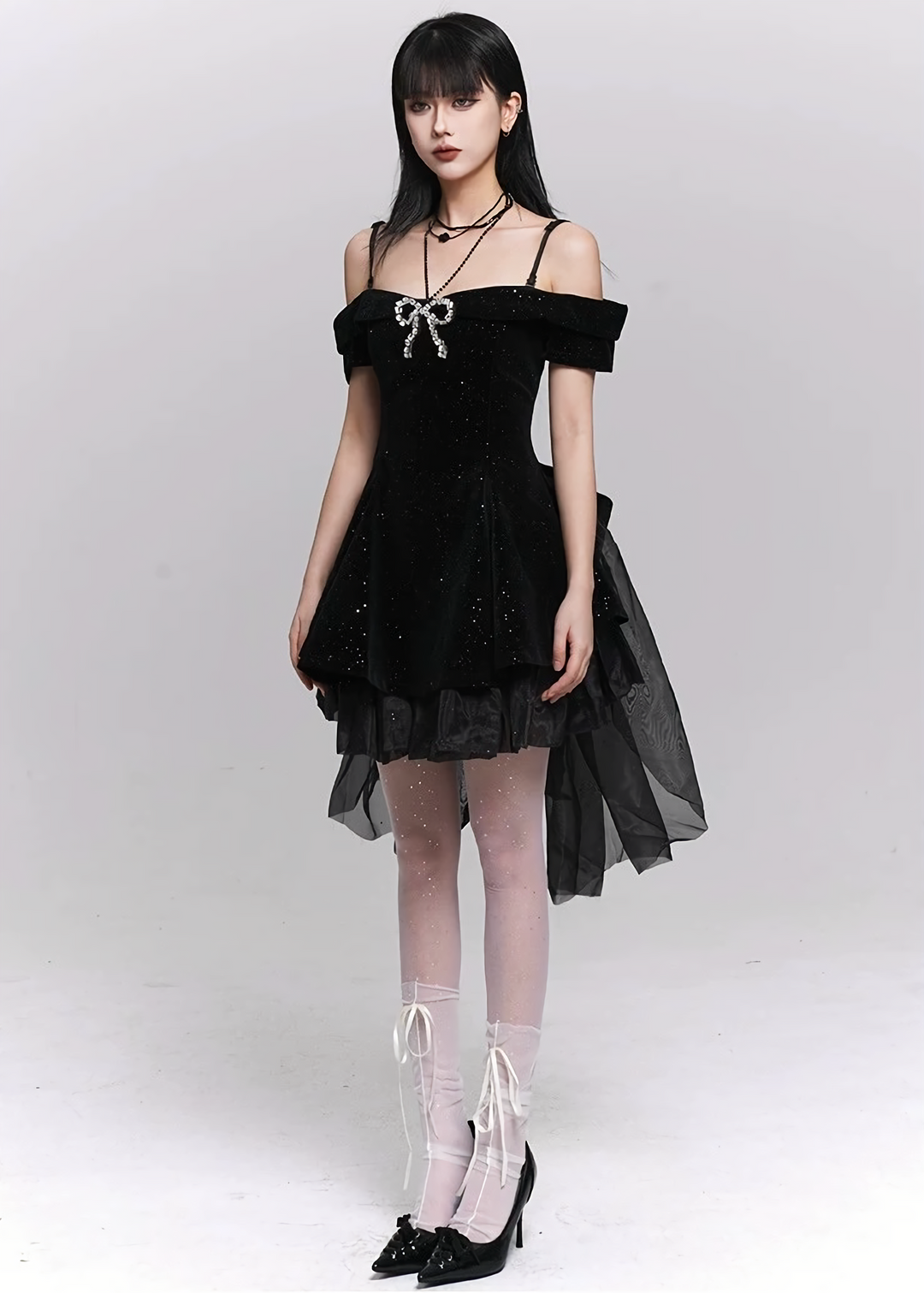 LVET BIJOU RIBBON DOLL DRESS / LG1483