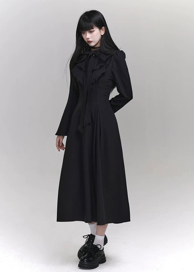 【당일 배송】dark girly long dress / LG1176 