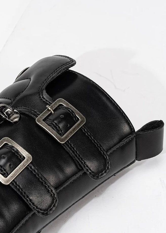 HEAVY SOLE MULTI BELT BOOTS / V1165