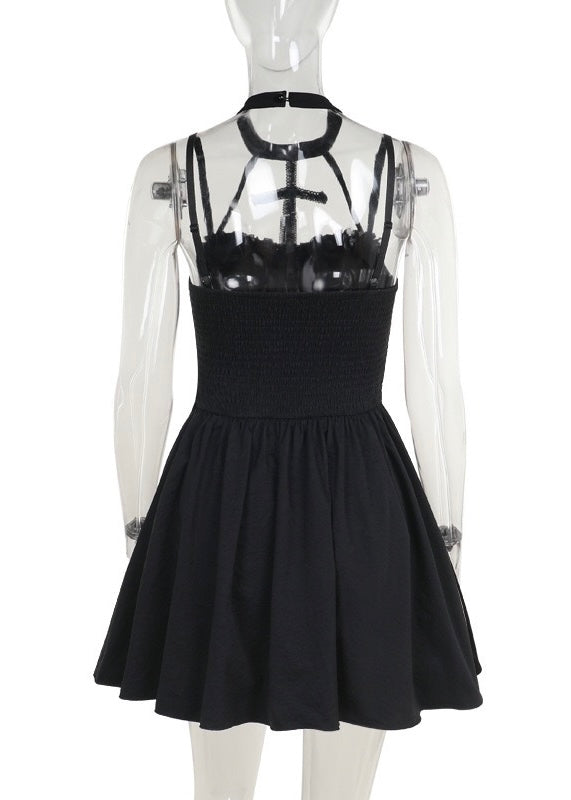 Gothic Cross Strap Dress / LG1284