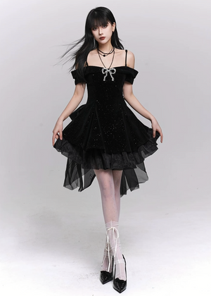 LVET BIJOU RIBBON DOLL DRESS / LG1483