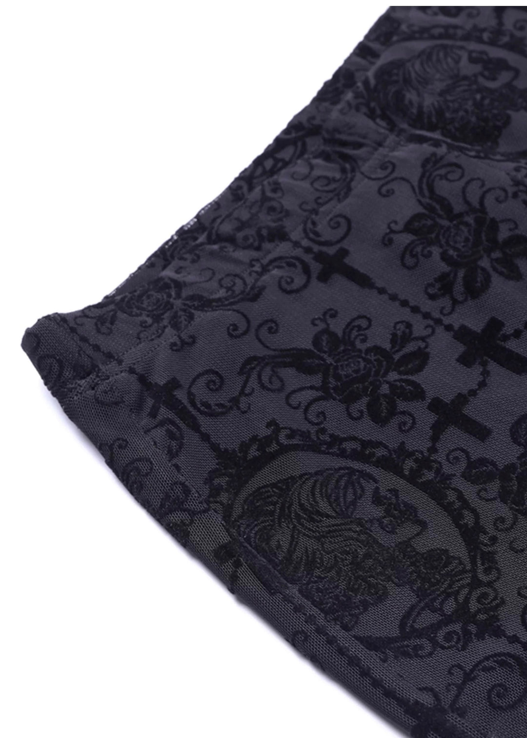 레이스 플레어 see-through pants / LG1188_e4r