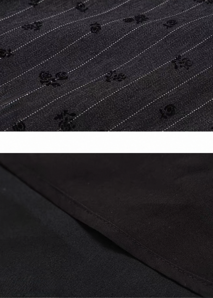 REQUIEM CORSET A-LINE MIDI SKIRT / LG1466