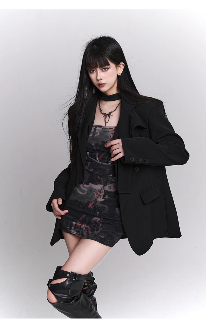 black suit jacket / LG1102_e4r