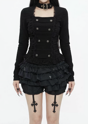 GOTHIC CHOKER CORSET TOP / LG1560