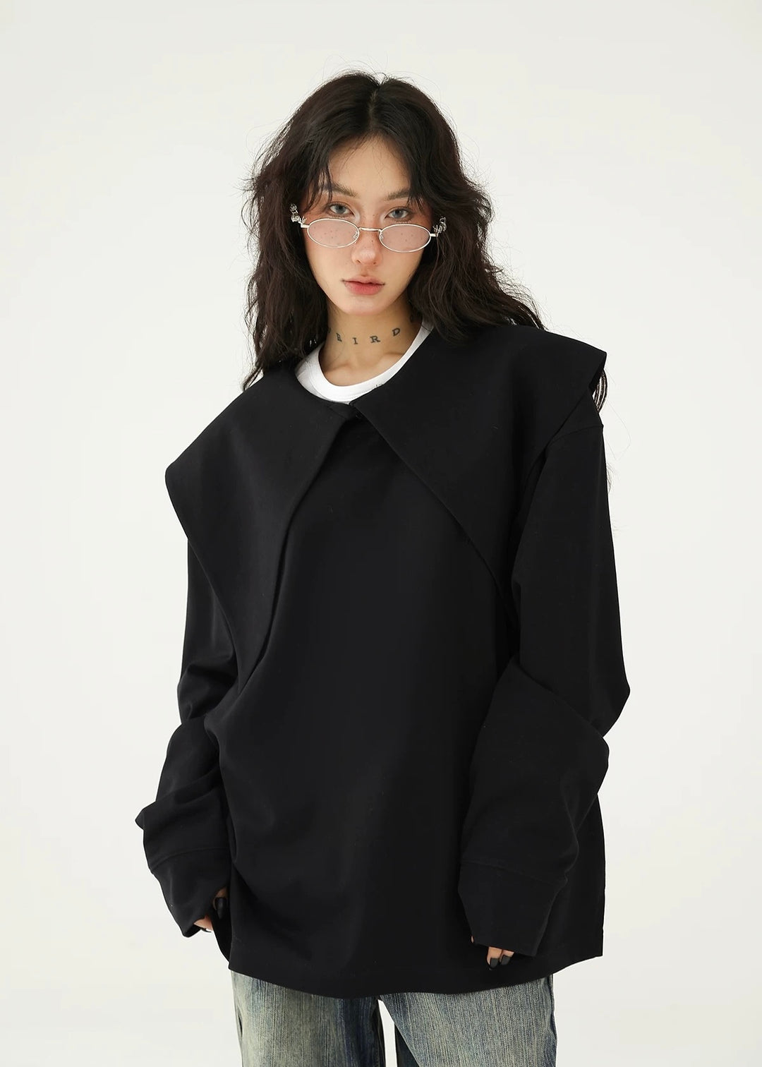 Pullover Lazy Style Long Sleeve T-Shirt / AS1168