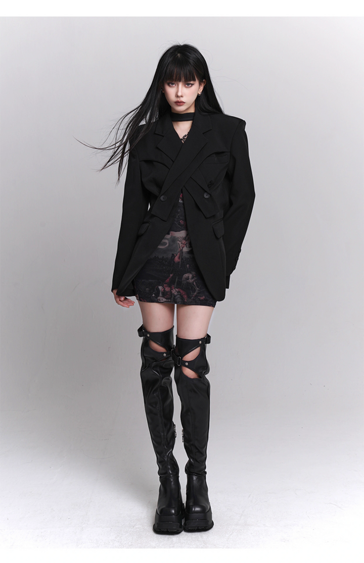 black suit jacket / LG1102_e4r