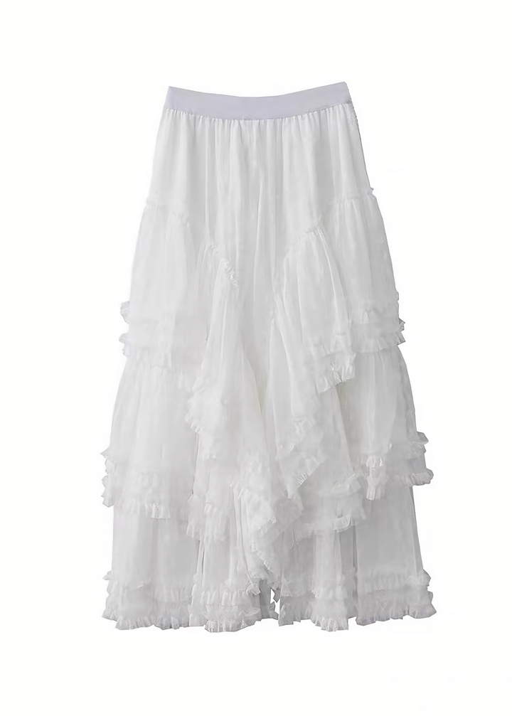 Layered Tulle Gothic Skirt / LG1507