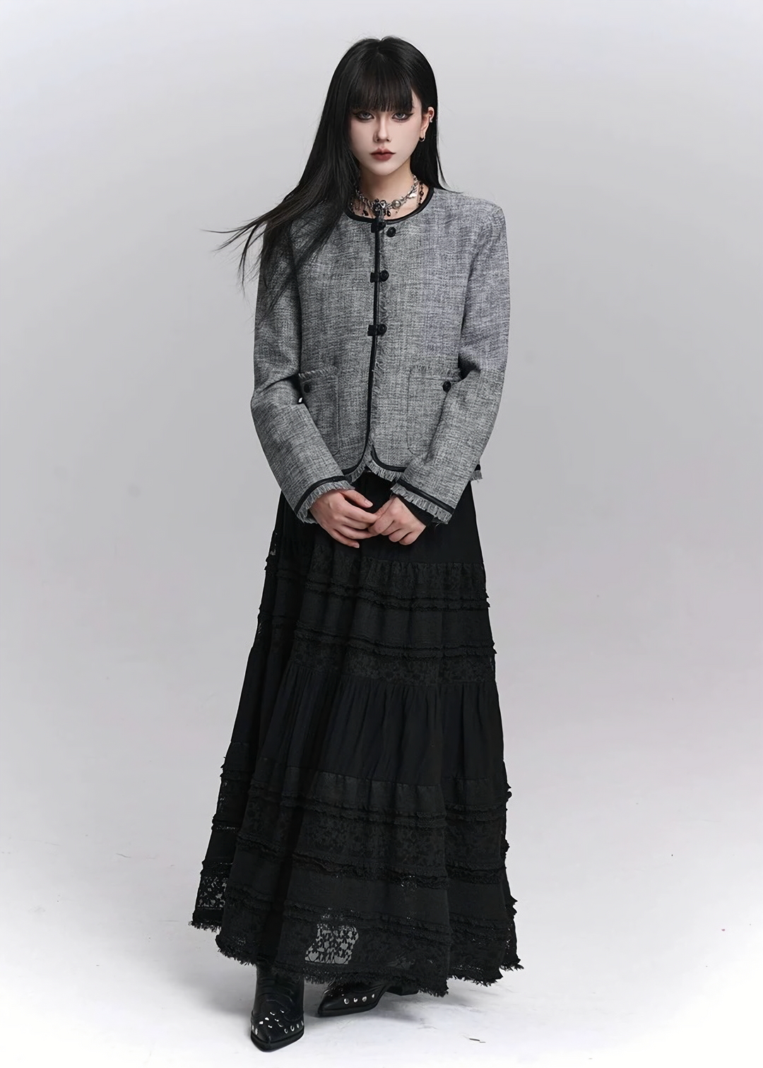 TWEED EDGE JACKET / LG1411_e4r