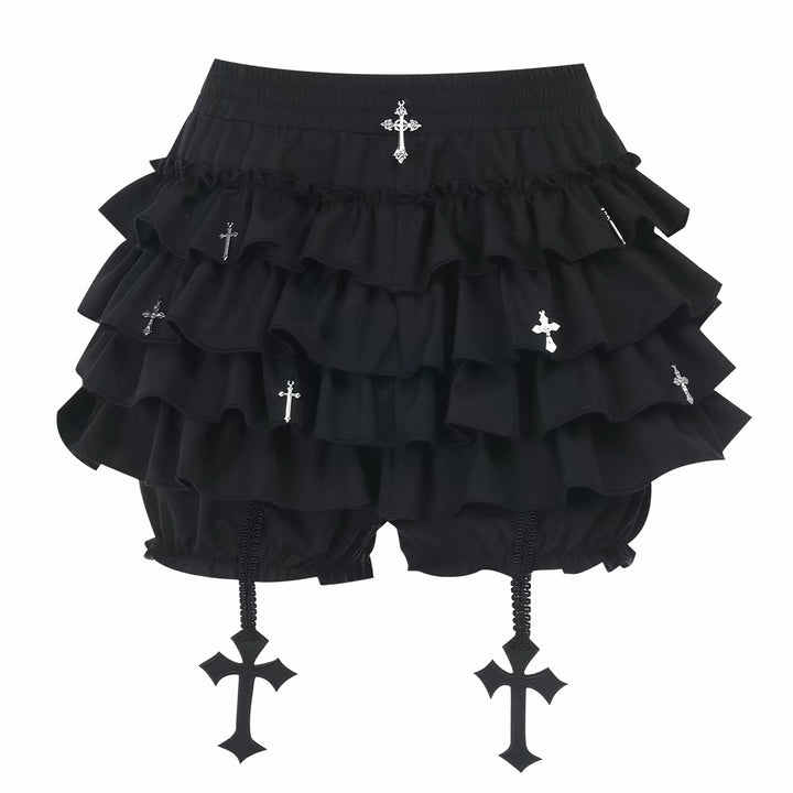 GOTHIC CROSS FRILL COORDINATE / LG1663