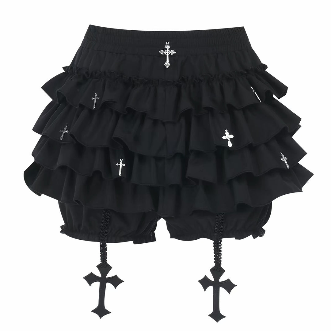 GOTHIC CROSS FRILL COORDINATE / LG1663