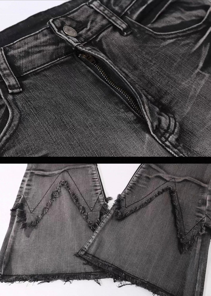 Dark Dystopia Denim Pants / lg1335