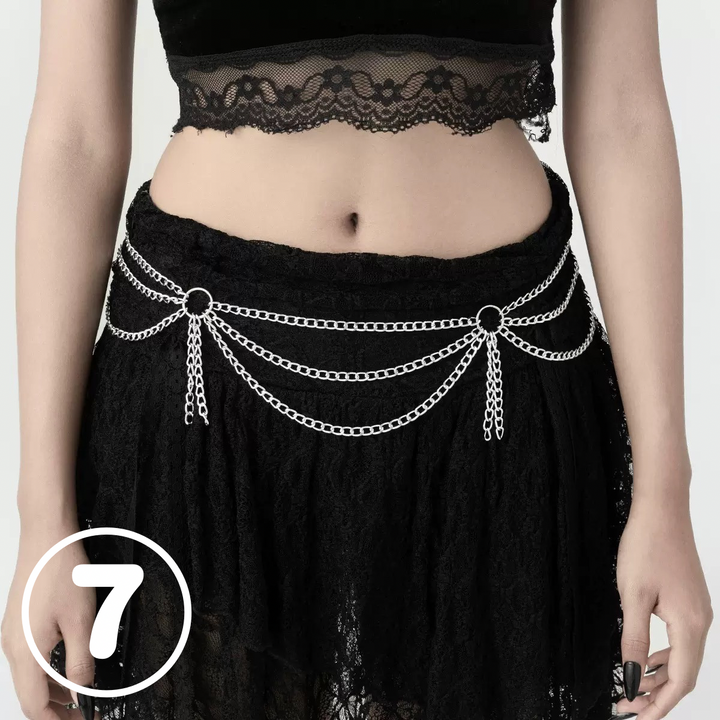 GOTHIC WAIST CHAIN ​​COLLECTION / A1144 