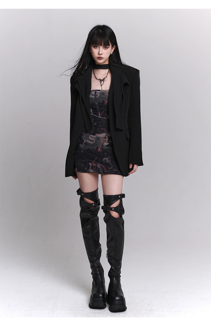 black suit jacket / LG1102_e4r