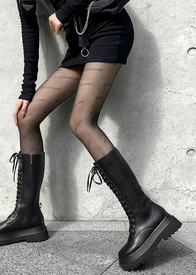 SHADOW PLATFORM LONG BOOTS / V1160