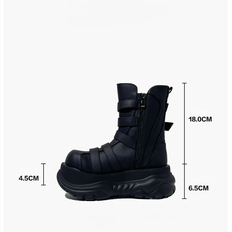 cyberpunk platform boots / v1109