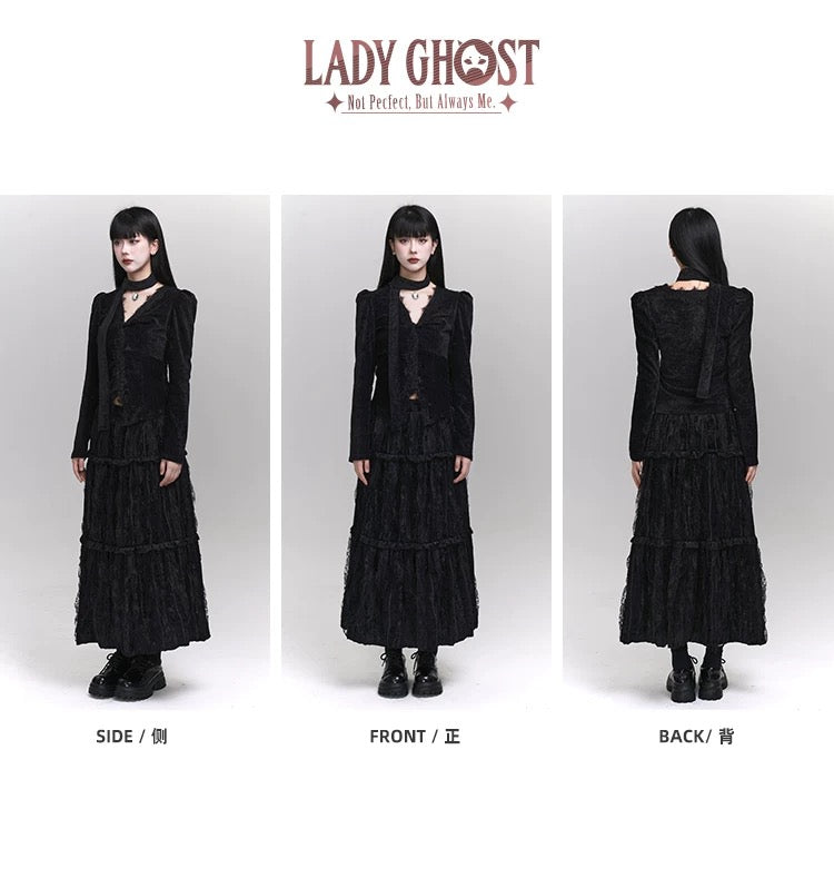 [Same-day delivery] gothic suits &amp; velvet skirts / LG1181 