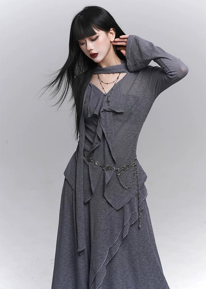 Sheer Gothic Layered Set-up / lg1346_e4r