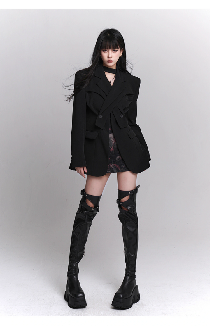 black suit jacket / LG1102_e4r