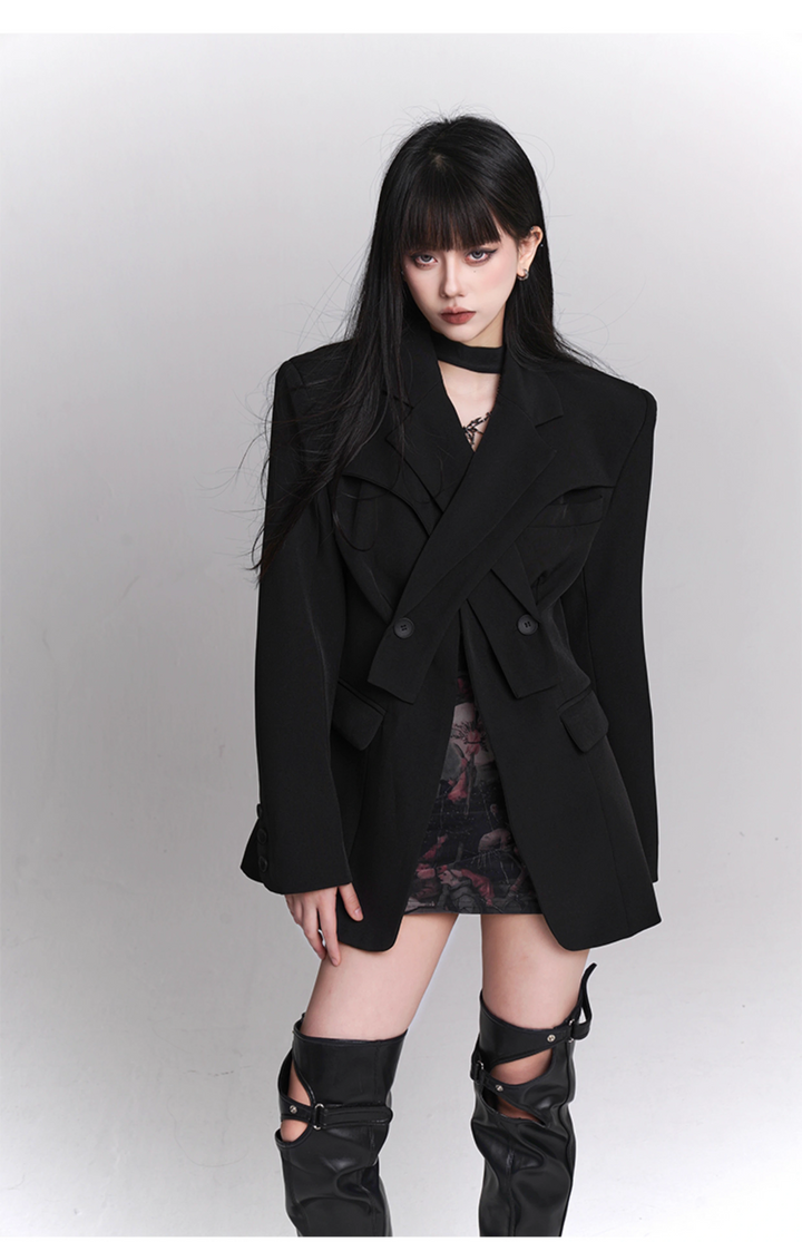 black suit jacket / LG1102_e4r