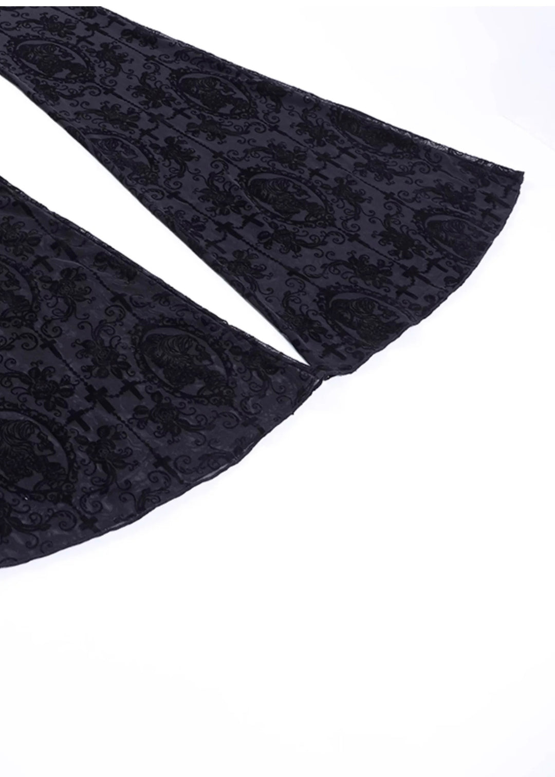 레이스 플레어 see-through pants / LG1188_e4r