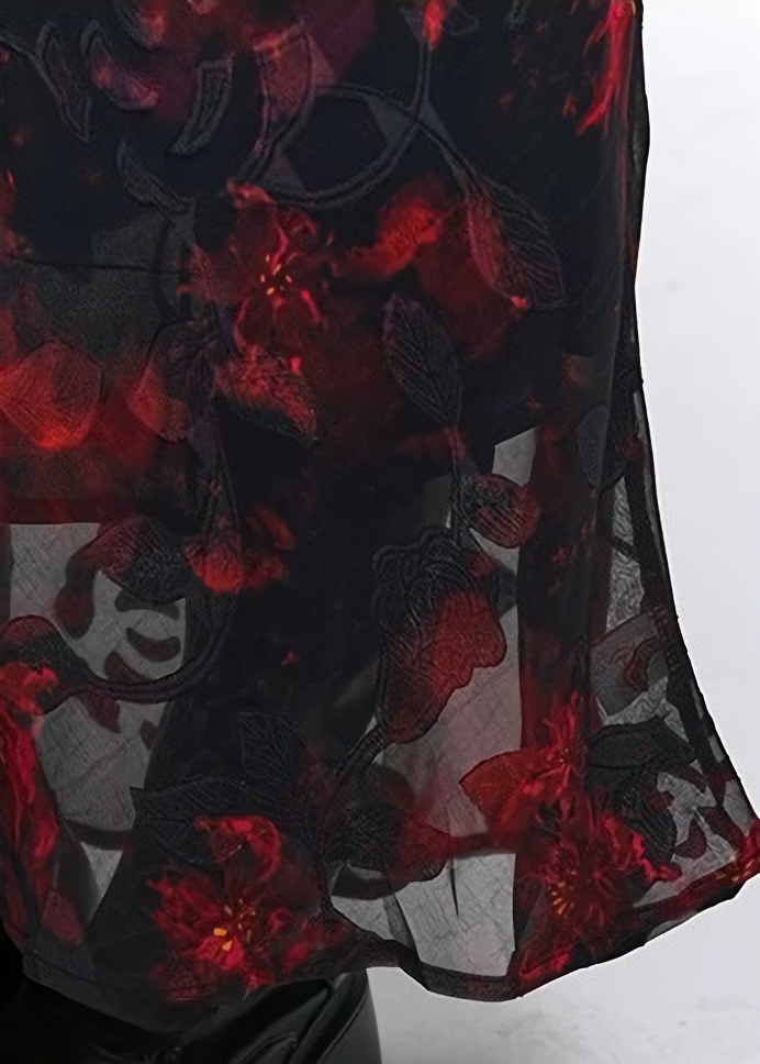 Dark Flower Long Cami Dress/lg1273_e4r