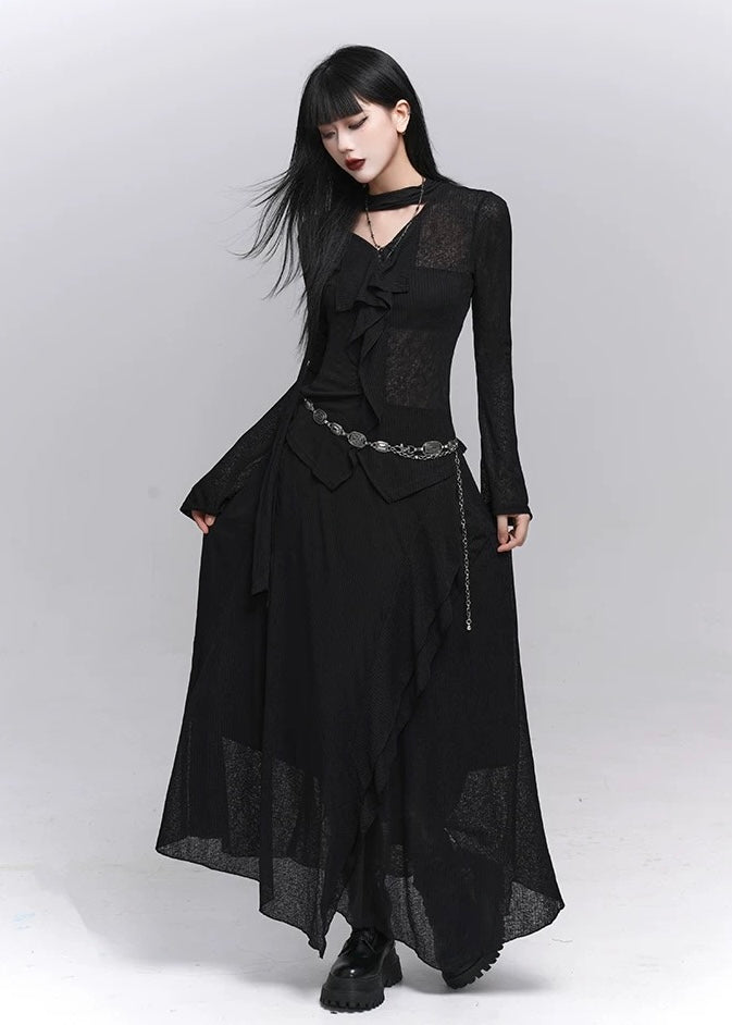 Sheer Gothic Layered Set-up / lg1346_e4r