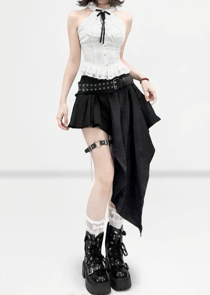 DARK LAYERED GOTHIC TOPS / LG1695