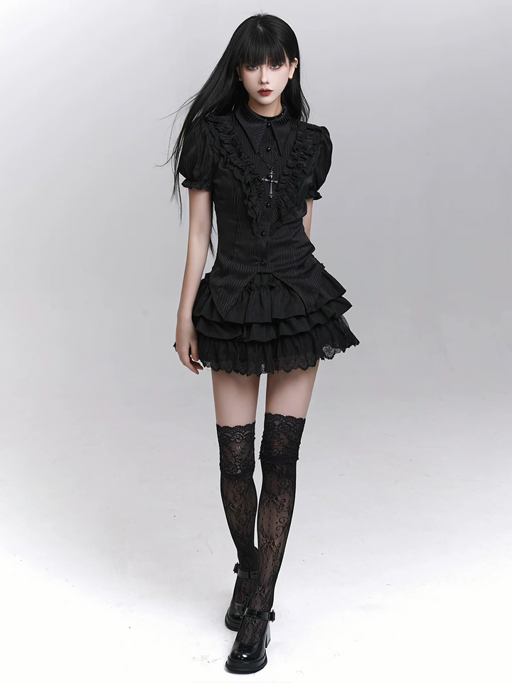 Gothic Ruffle Classic Set