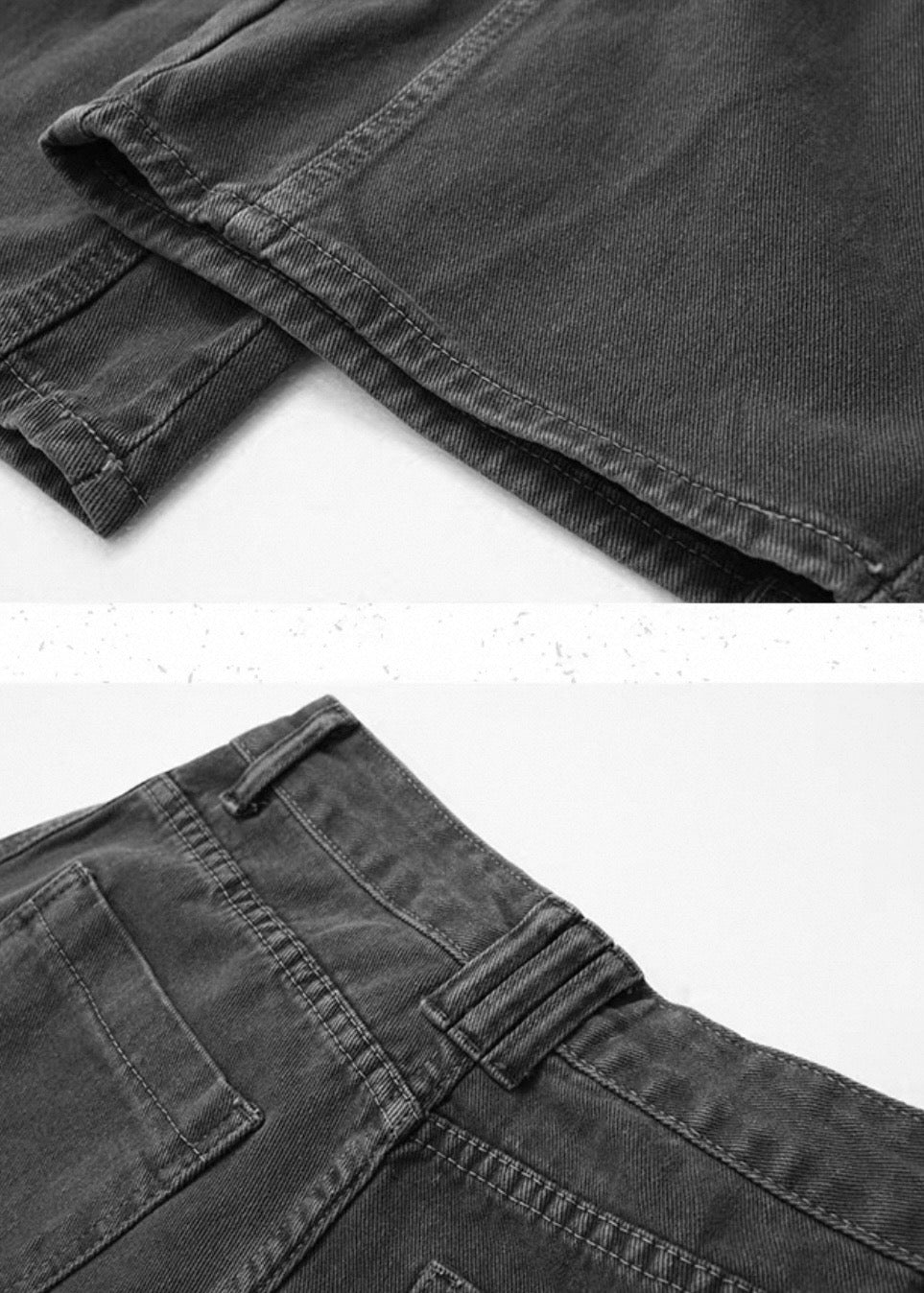 WIDE BARREL DENIM PANTS / LG1448