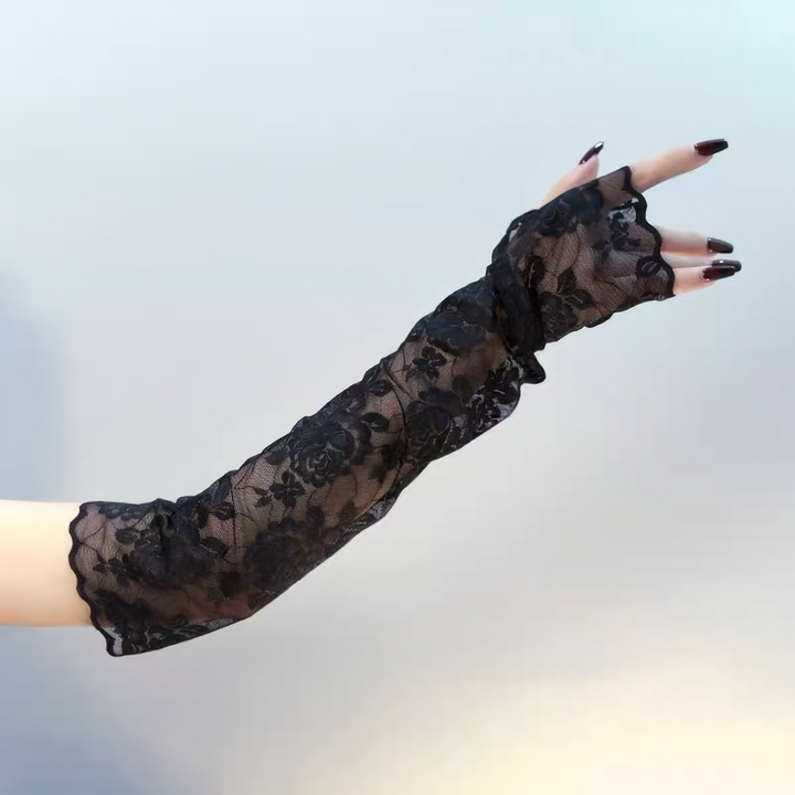 GOTHIC ROSE LACE ARM COVER / V1175