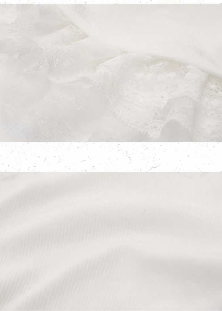 Romantic Lace Shoulder Top / LG1427