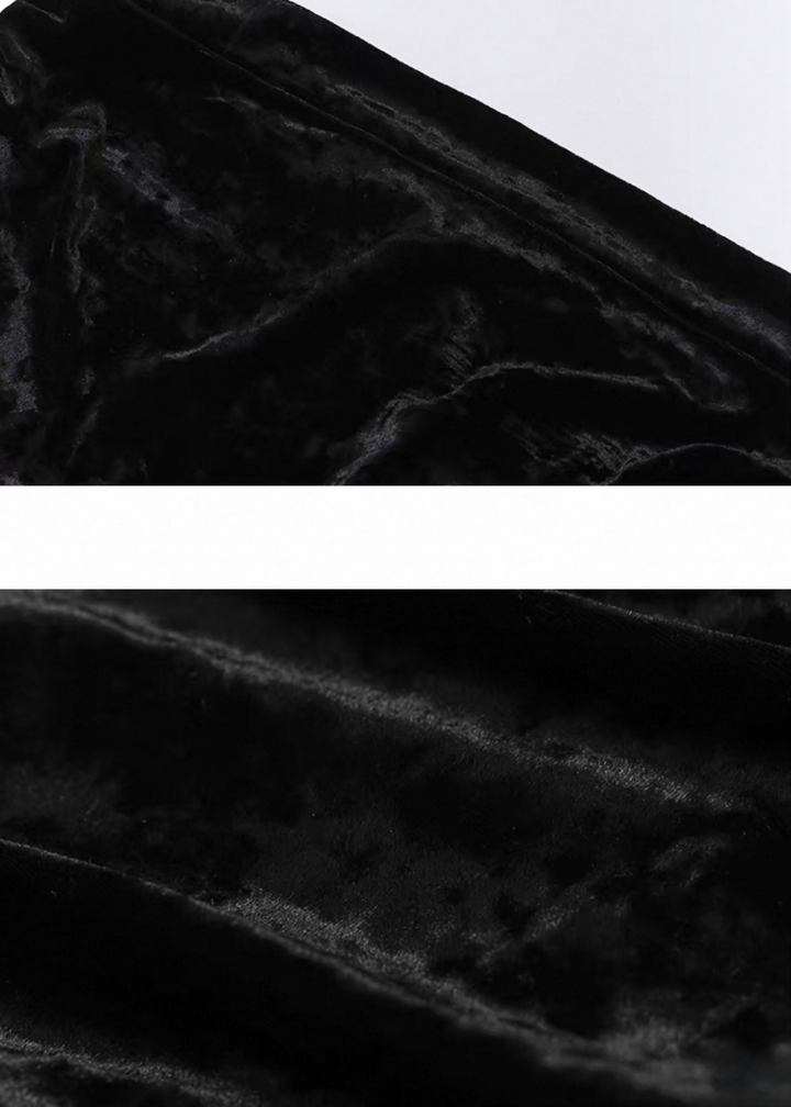 SHADOW DRAPE FISHTAIL SKIRT / LG1489