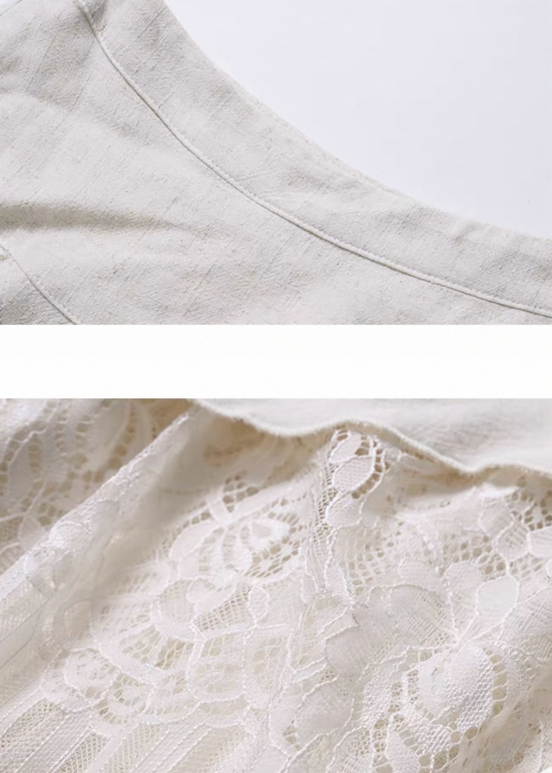 IRREGULAR LAYERED LACE FRINGE SKIRT / LG1526