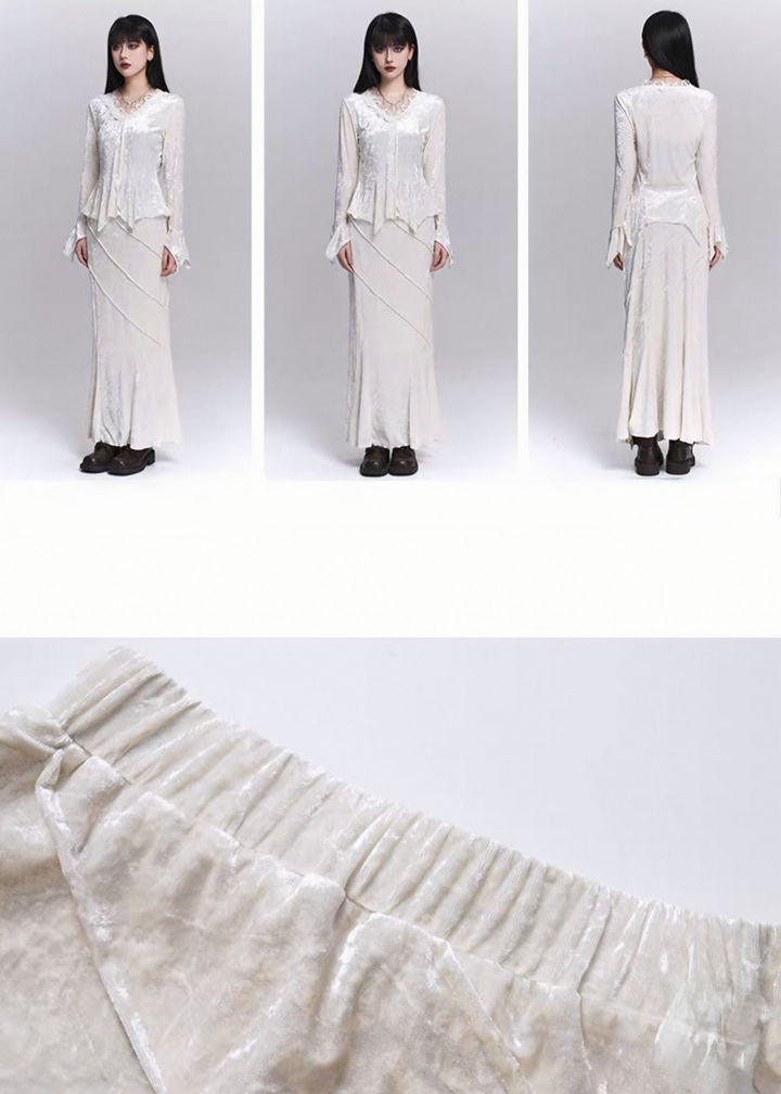 VELVET DRAPE 2PIECE SET / LG1532