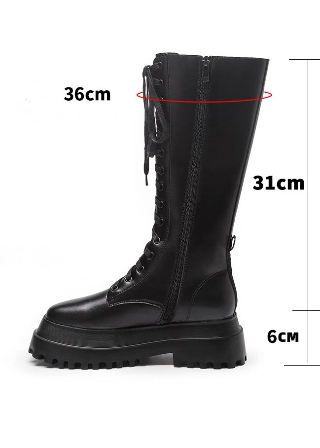 SHADOW PLATFORM LONG BOOTS / V1160