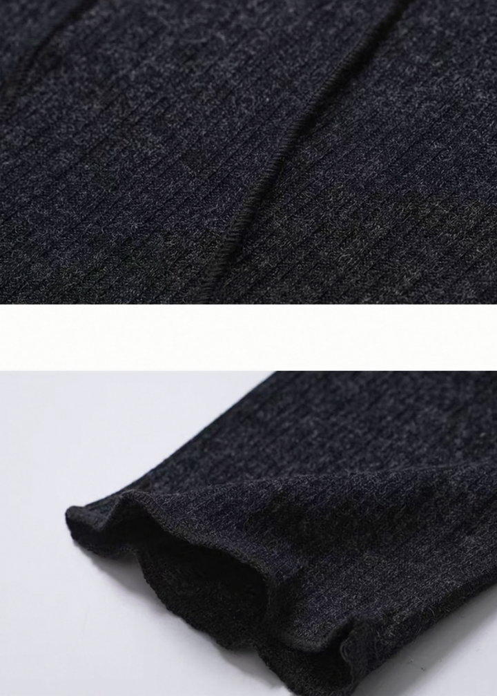 NECK STRAP RIB SLIM TOP / LG1525