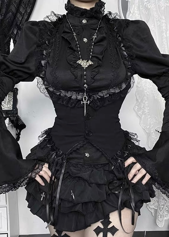 GOTHIC CROSS FRILL COORDINATE / LG1663