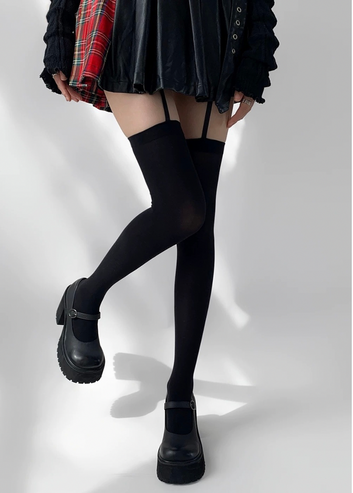french suspender stockings / Y1108_e4r
