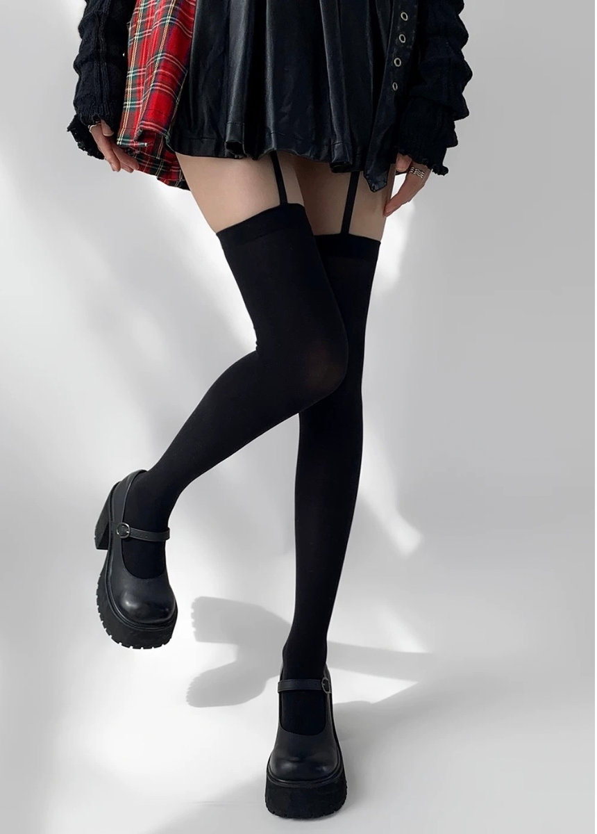 french suspender stockings / Y1108