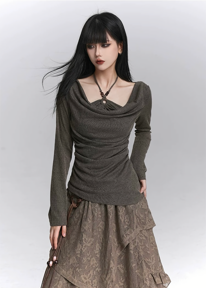 SHADOW OFF-SHOULDER TOP / LG1437