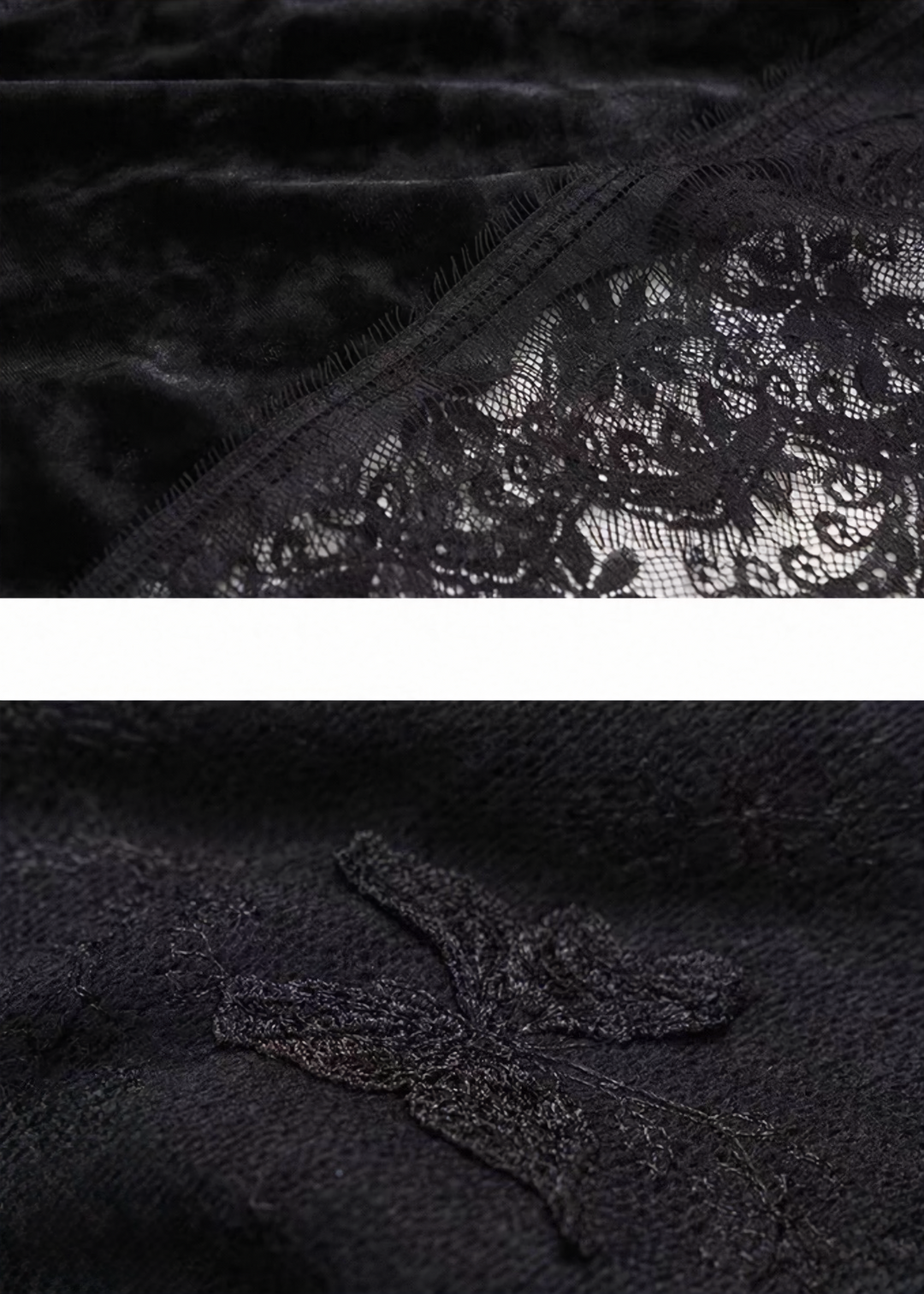 LACE LAYERED ASYMMETRY SKIRT / LG1457