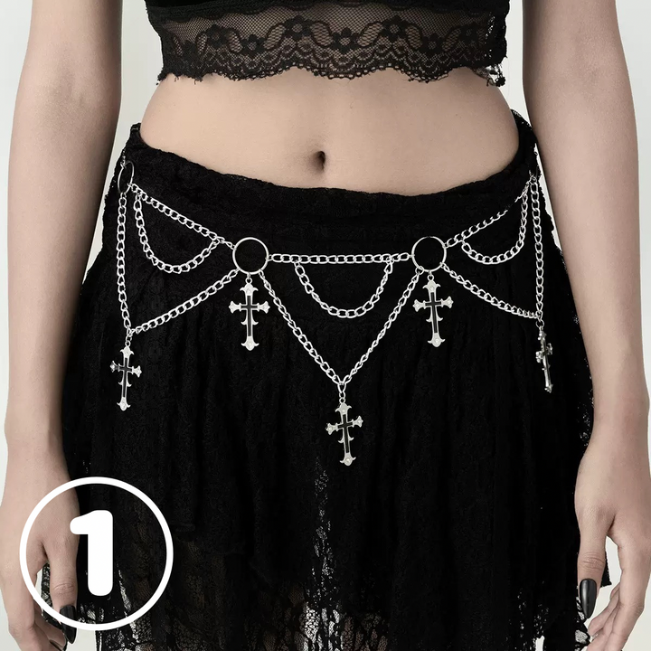 GOTHIC WAIST CHAIN ​​COLLECTION / A1144 